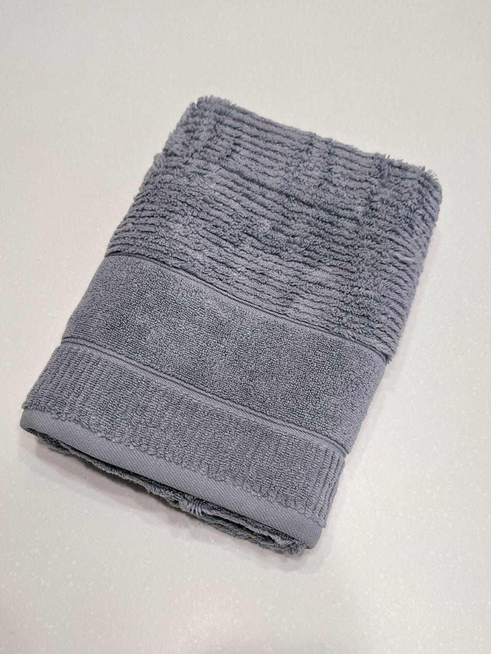 Полотенце для лица махровое Cestepe Microcotton Premium 50x90 см Светлый джинс (1207)