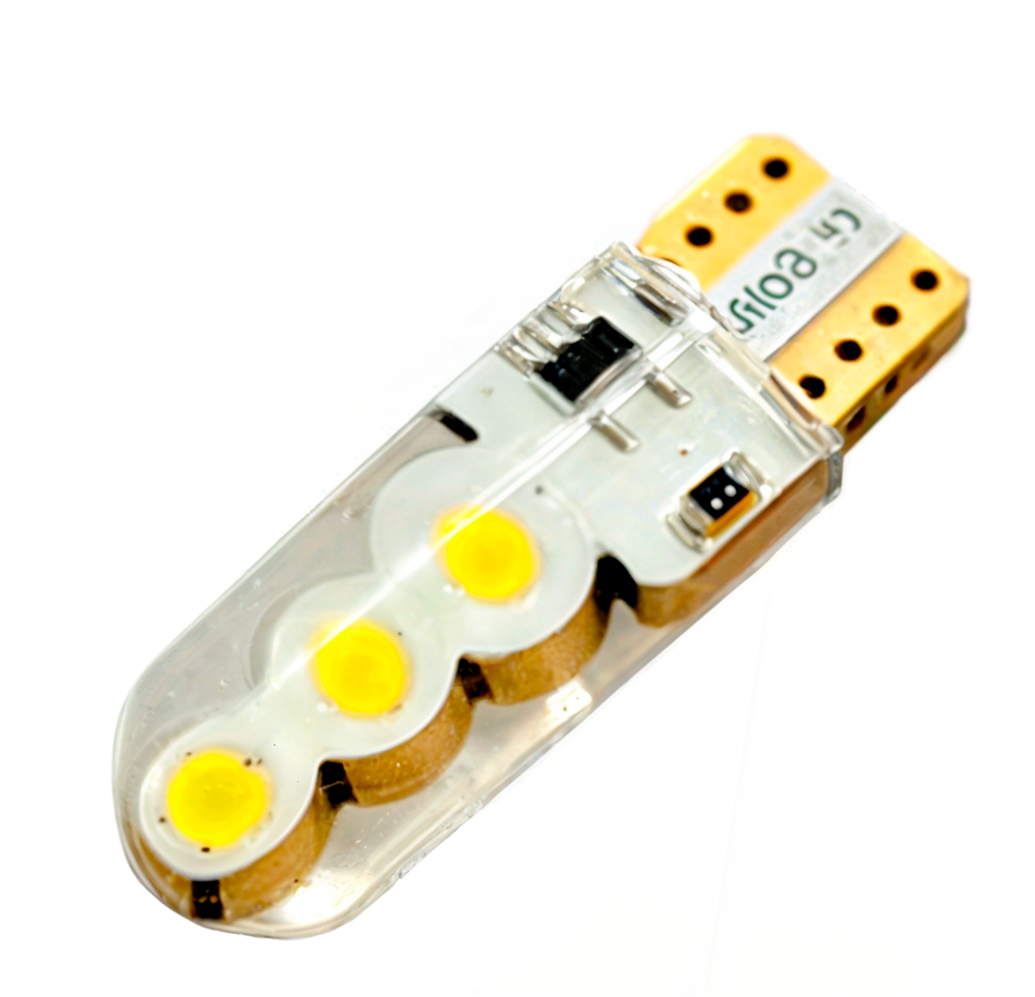 Автомобільна лампа світлодіодна Т10 6 SMD COB 12 В Білий (2511973112)