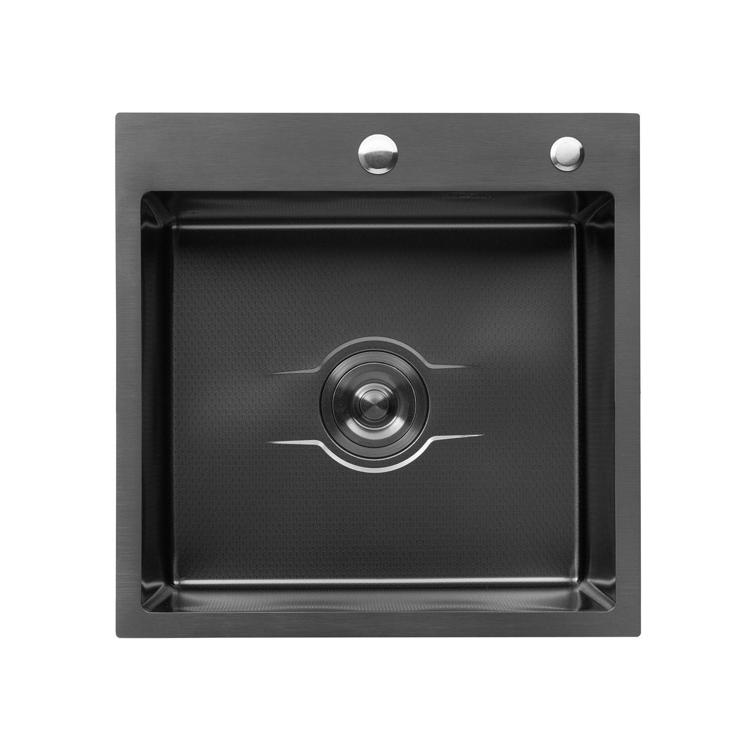 Мийка для кухні Kroner KRP Derby 5050HM PVD 2,5/0,5 мм (CV027240)