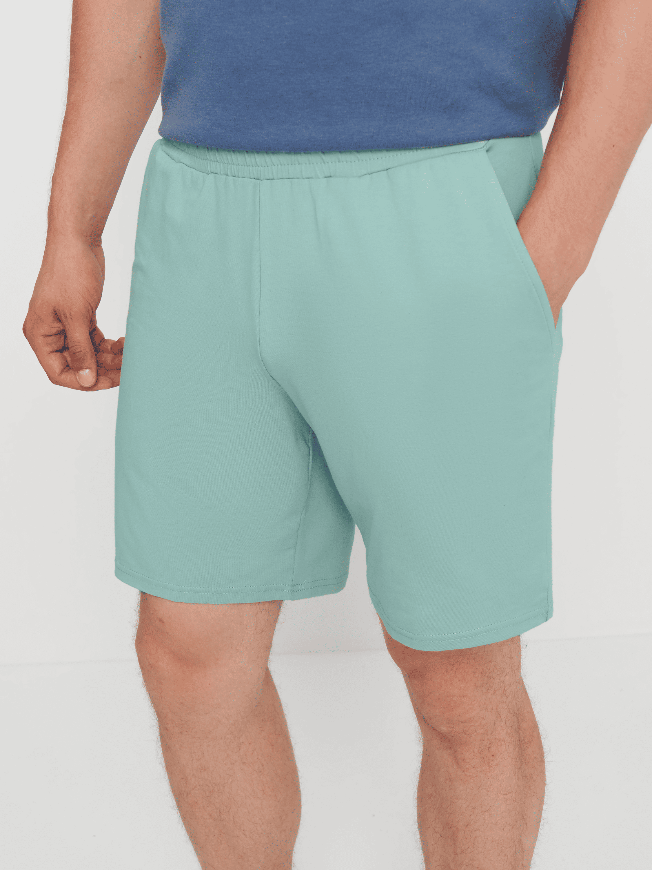 Шорти чоловічі легкі ROZA 211080 XS Темно-бірюзовий (4824005733352) - фото 4 Шорти чоловічі легкі ROZA 211080 XS Темно-бірюзовий (4824005733352) - фото 4