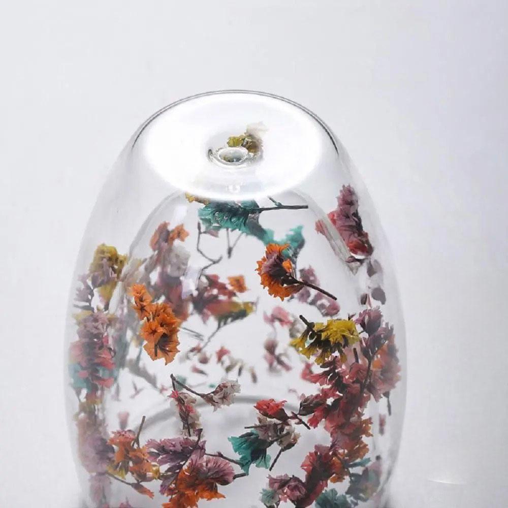 Склянка скляна з подвійними стінками Сухоцвіти 250 мл - фото 8