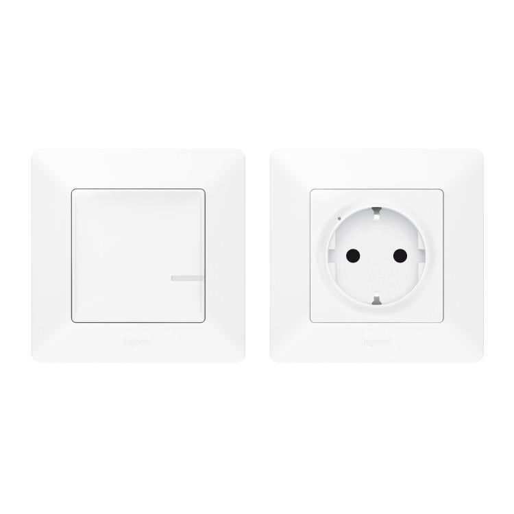 Набір керування електричними приладами Legrand Valena Life with NETATMO Білий (23231177)