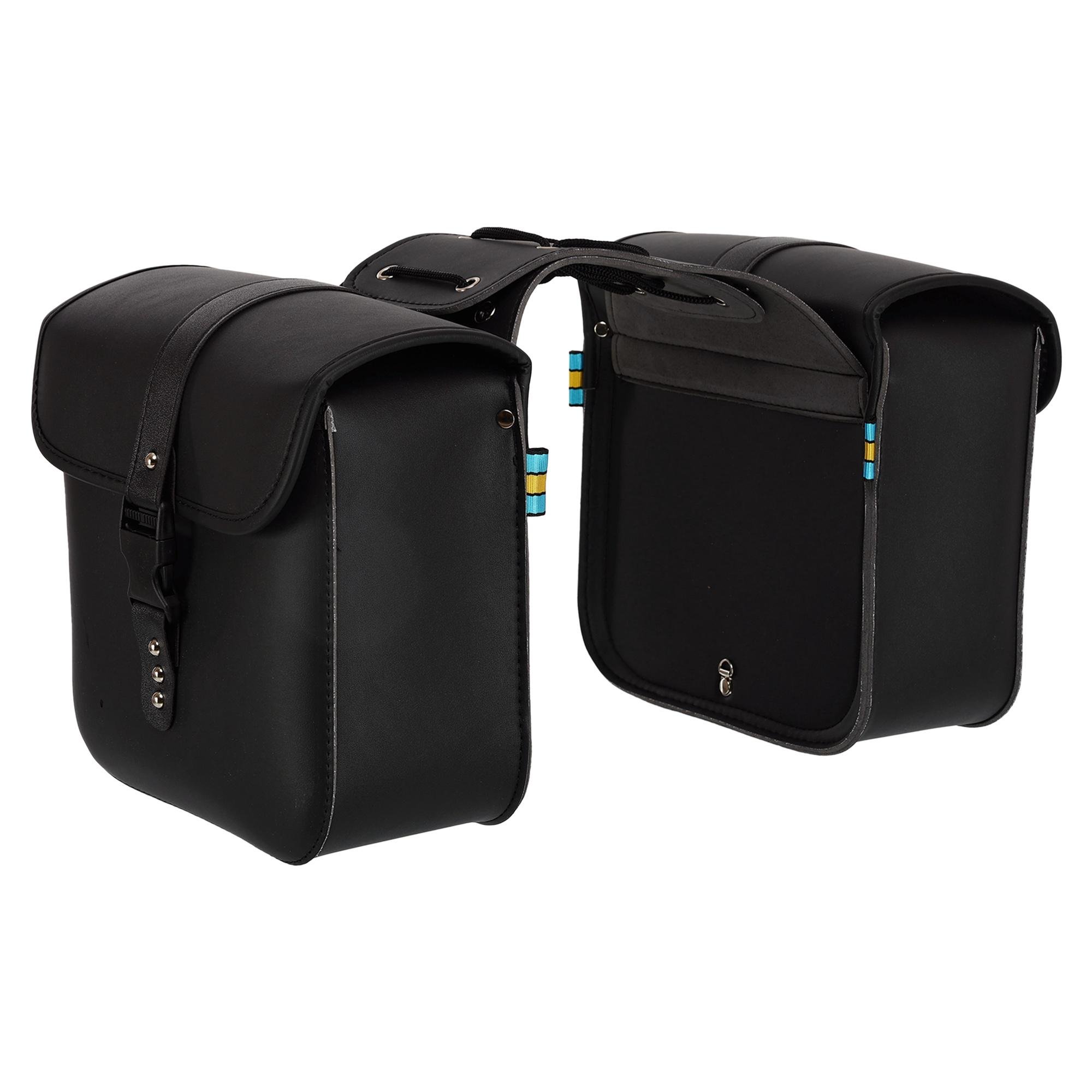 Кофри бічні SP-Sport HL612 для мотоцикла зі шкірозамінника 2 кофра Чорний Кофри бічні SP-Sport HL612 для мотоцикла зі шкірозамінника 2 кофра Чорний