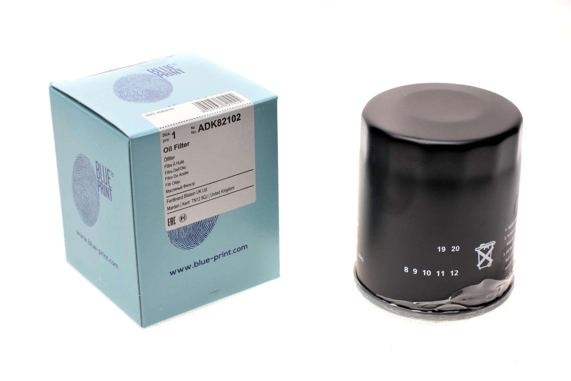 Фільтр масляний BLUE PRINT для Suzuki Grand Vitara 98- (ADK82102)