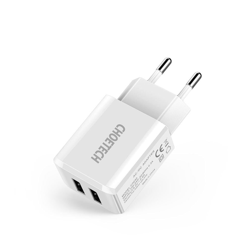 Зарядное устройство Choetech C0030 5 V 2 A USB Wall Charger - фото 2 Зарядное устройство Choetech C0030 5 V 2 A USB Wall Charger - фото 2