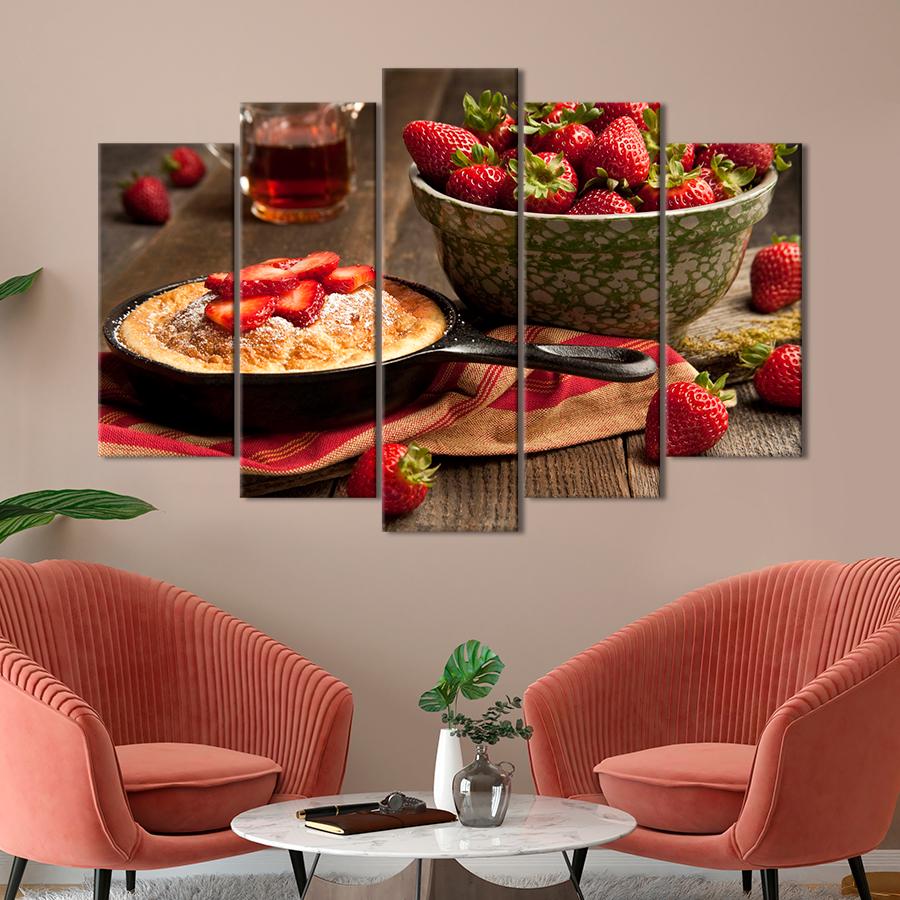 Настенний декор Классическая творожная запеканка 112x68 см (A313-5)