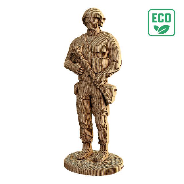 3D Пазл картонний Cartonic Солдат (CARTSOLDIER) - фото 4 3D Пазл картонний Cartonic Солдат (CARTSOLDIER) - фото 4