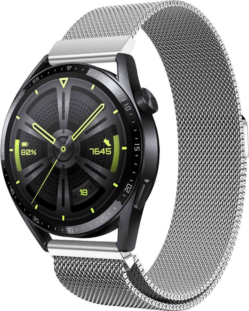 Ремінець Міланська Петля Milano для Huawei Watch GT3 46 мм Silver (26134)