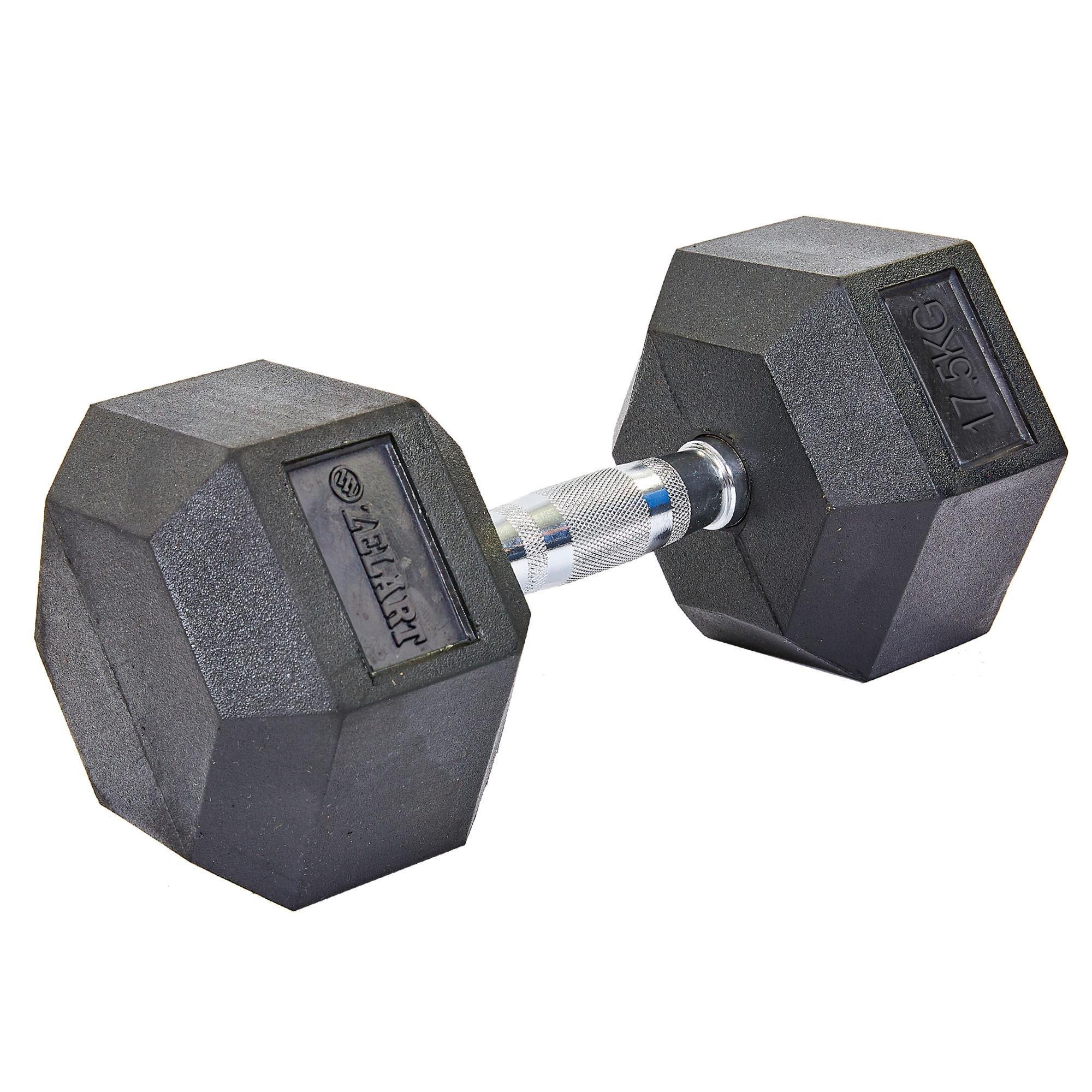 Гантель цельная Zelart TA-5159-17,5 шестигранная 1 шт. 17,5 кг (DR002838) - фото 1 Гантель цельная Zelart TA-5159-17,5 шестигранная 1 шт. 17,5 кг (DR002838) - фото 1