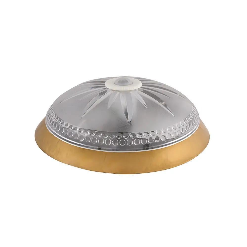 Настенно-потолочный светильник ERKA 1149 D.-G с регулируемым датчиком движения круглый 2xE27 IP20 Золотой (27552701)