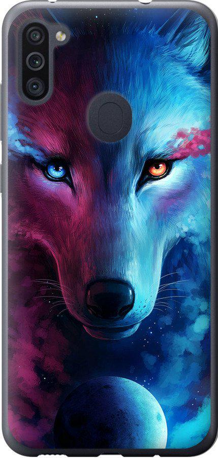 Чехол на Samsung Galaxy M11 M115F Арт-волк (3999t-1905-42517)