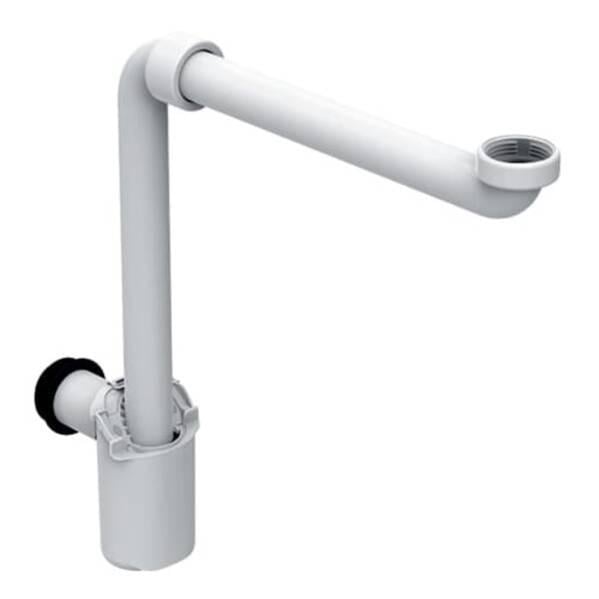 Сифон для раковини колбовий Geberit 151.116.11.1 компактна модель Білий