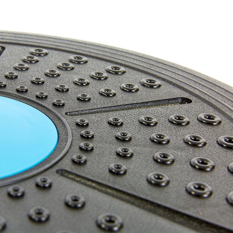 Диск балансировочный с регулировкой высоты Zelart SP-Planeta FI-7214 41 см Черный/Голубой (DR004879) - фото 4