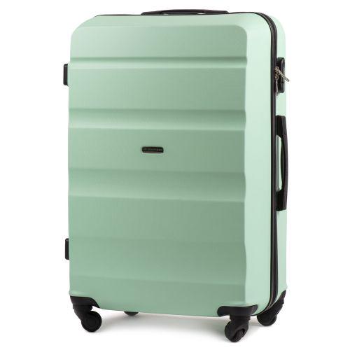 Валіза пластикова Wings АТ01 середня М'ятний