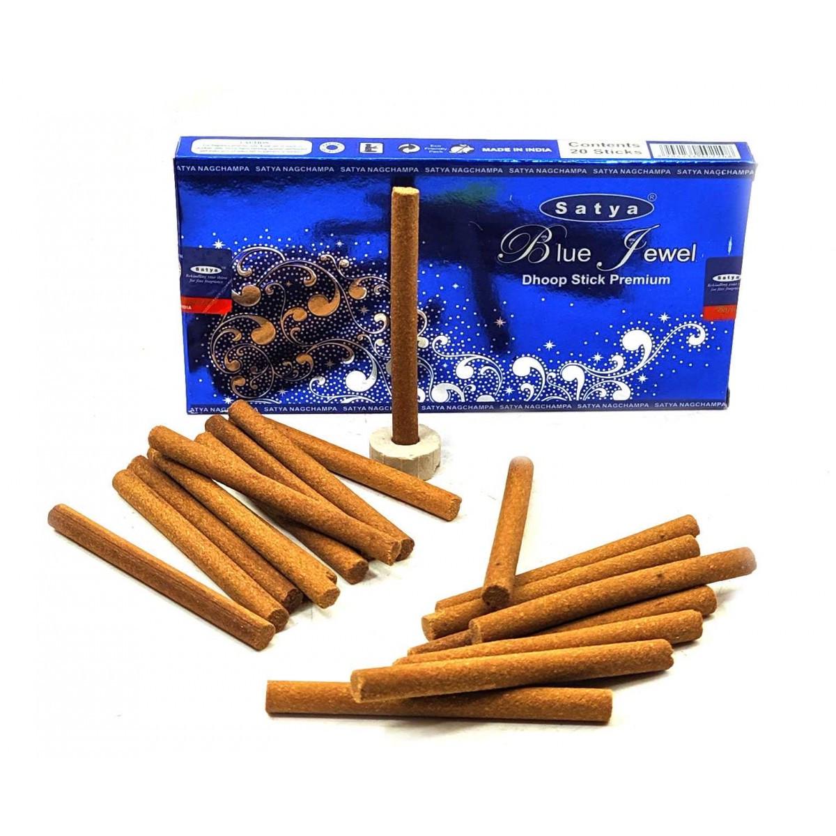 Пахощі Darshan Blue Jewel dhoop sticks без основи (14-33811)
