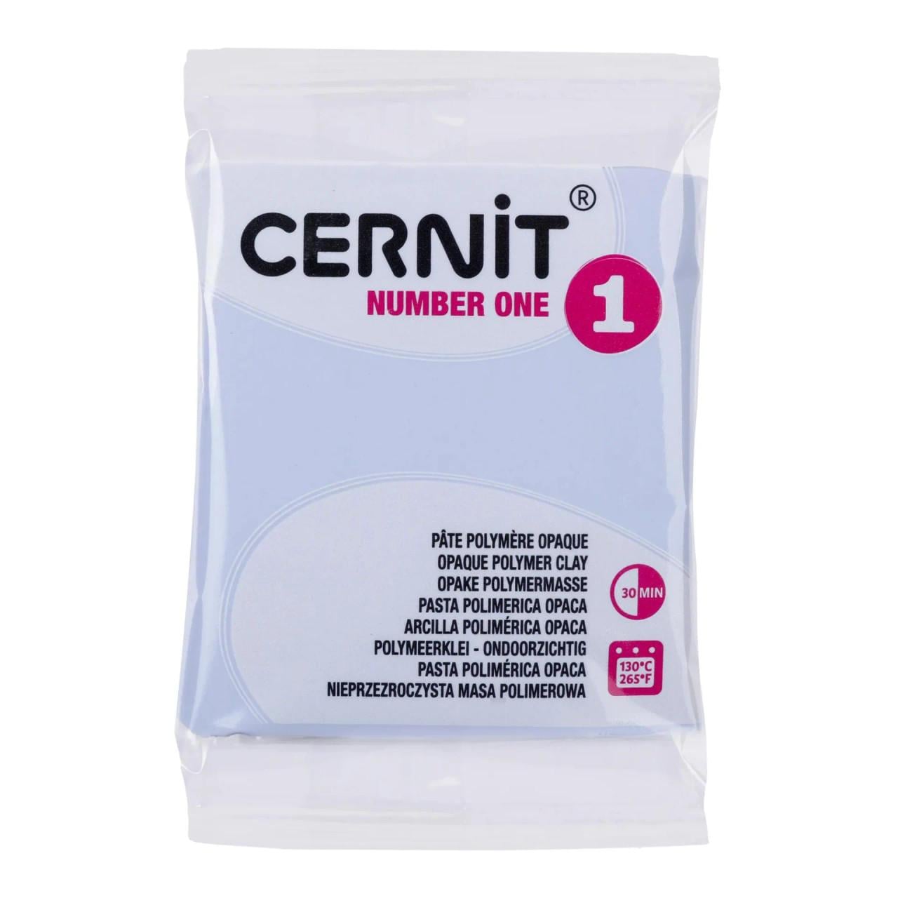 Глина полимерная Cernit Number One 56 г Пастельный голубой (CE0900056259C)