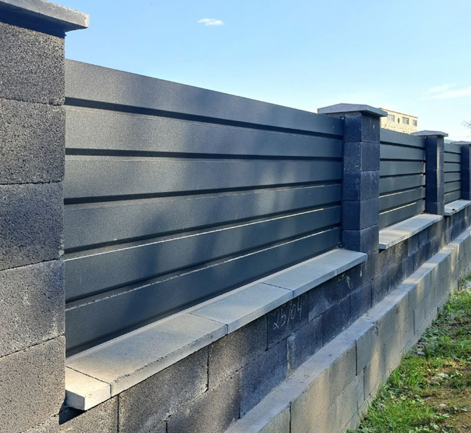 Ламель для забора Ранчо 145х2000 мм Ral 7016/Антрацитовый (576626) - фото 8