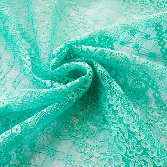 Тканина гіпюр IDEIA Ненсі 1,5 м Бірюзовий (2200004061313)