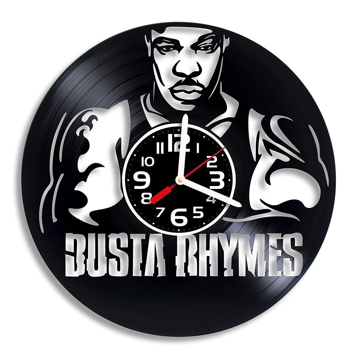 Часы настенные Busta Rhymes 2122 из виниловой пластинки