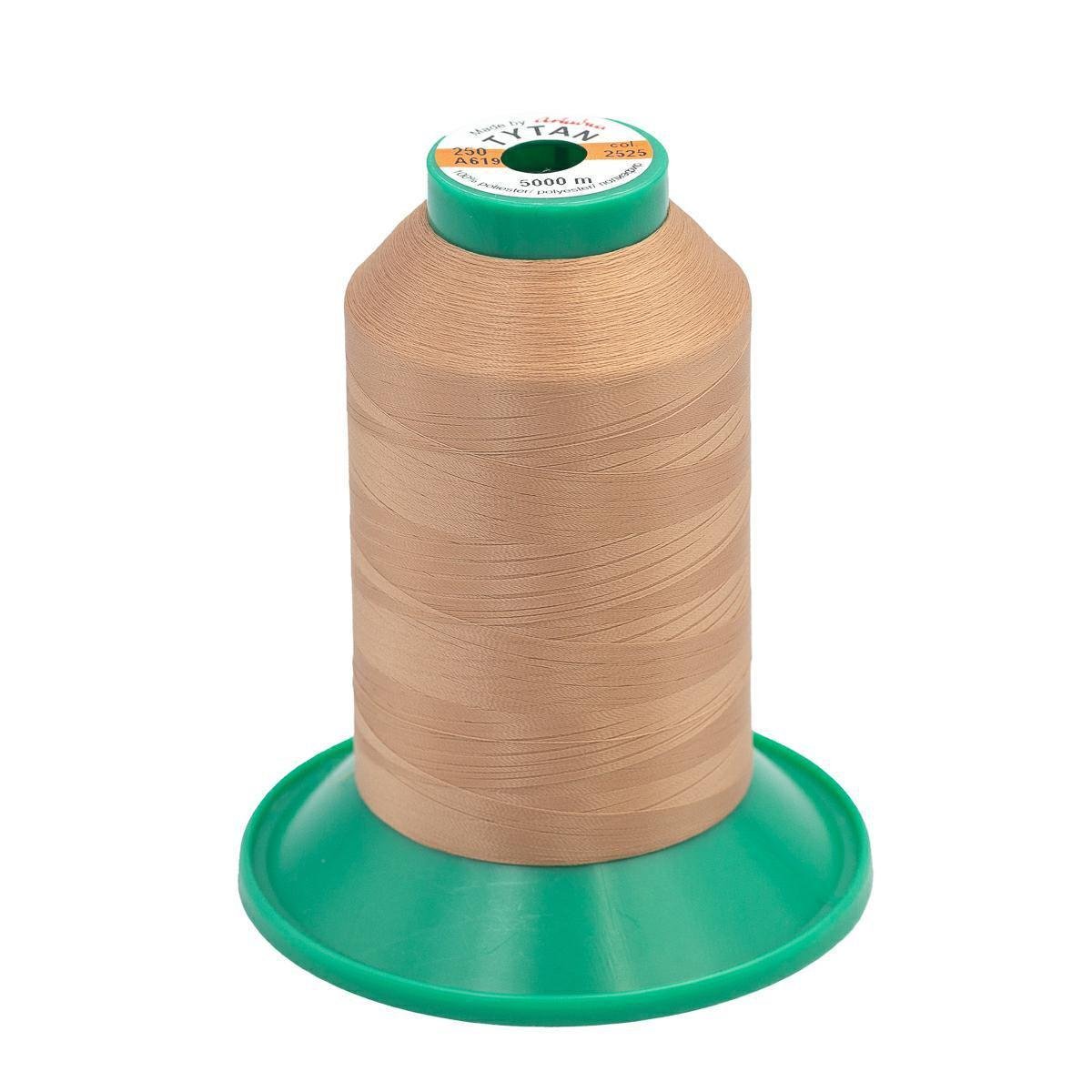 Нитки надміцні Ariadna Tytan 250 5000 м Золотисто-бежевий (2525)