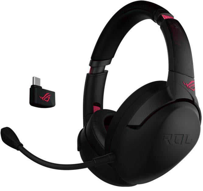 Гарнітура Asus ROG Strix Go 2.4 Electro Punk Wireless Чорний (90YH02P1-B3UA00)