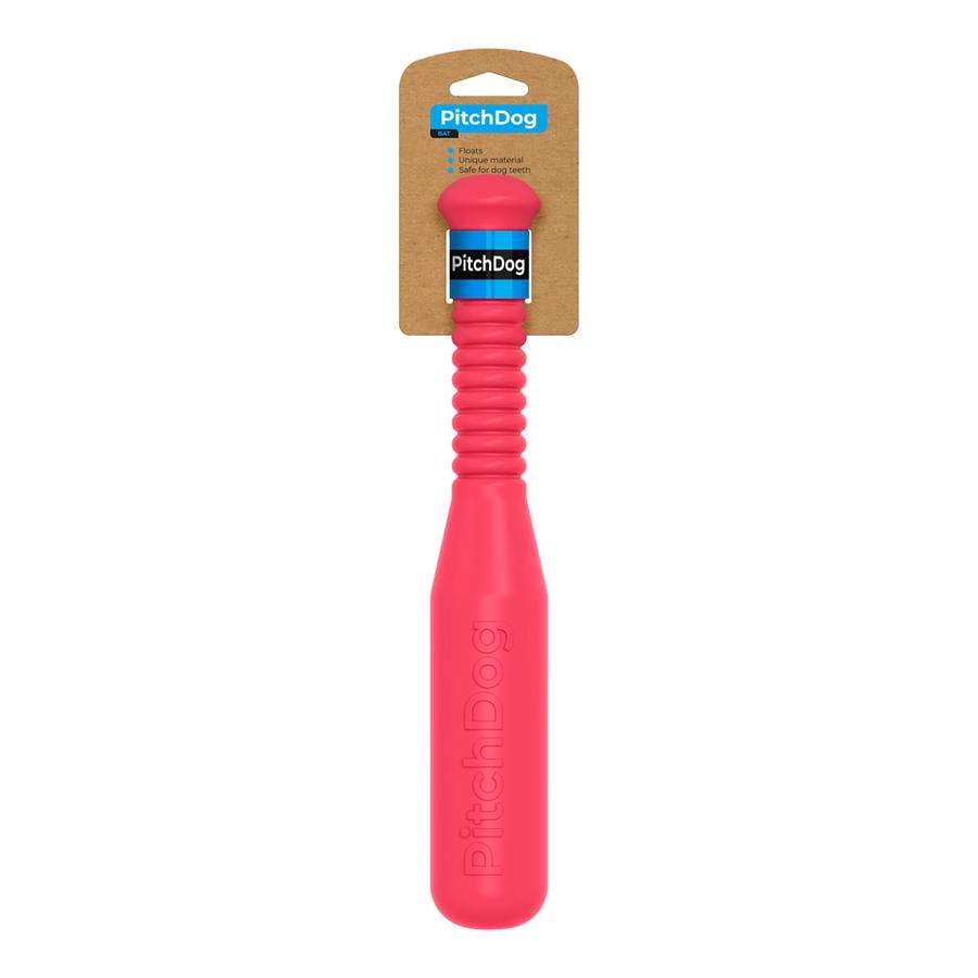 Игровая бита для собак для апортування PitchDog длина 35 см d 6 см Pink (62407)
