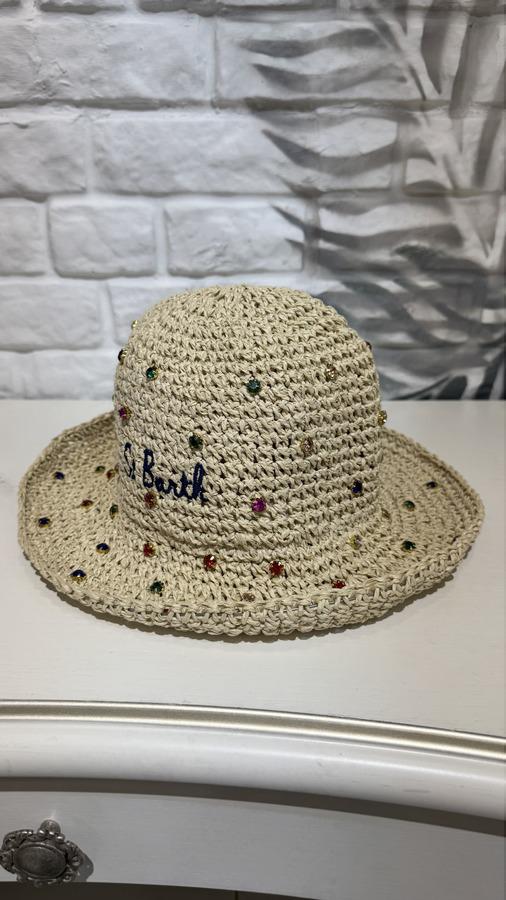 Шляпа женская MC2 Saint Barth UN Бежевая (PLY0001-1101)