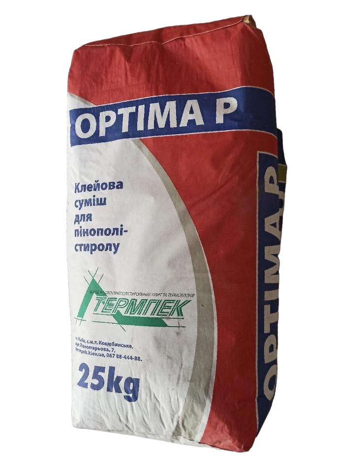 Суміш клейова для пінопласту Термпек Optima P 25 кг (88888800)