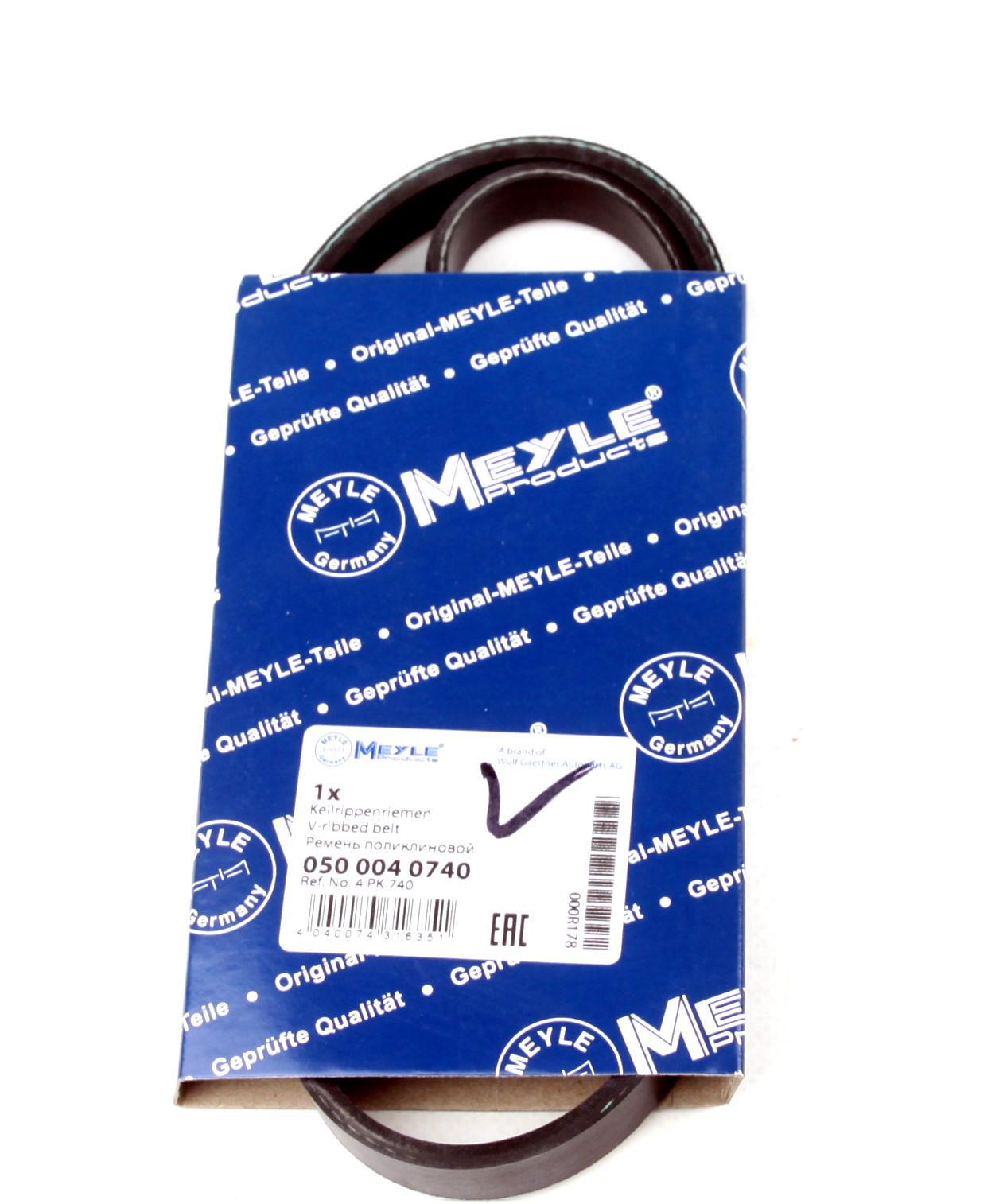 Ремень генератора Meyle Ford Transit 2.0 TDCI 00-06 4PK740- 050 004 0740