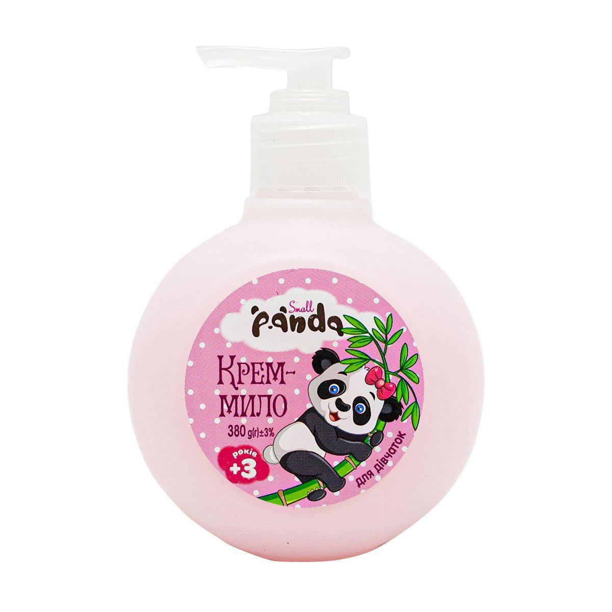 Крем-мило з дозатором для дівчаток Small Panda Ekolan 380 г