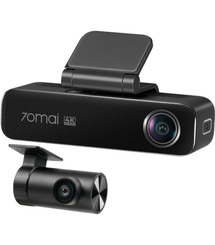 Видеорегистратор автомобильный 70mai Dash Cam 4K M800 HDR Set и Камера заднего вида 70mai Rear Cam Midrive RC14 Black