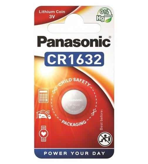 Батарейка Panasonic CR1632 Lithium CR-1632EL/1B 3-6В (11401486)