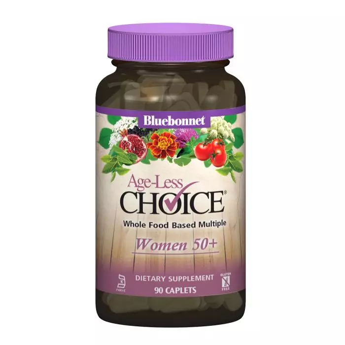 Мультивітаміни жіночі Bluebonnet Nutrition 50+ Ageless Choice 90 капсул (BLB0163)