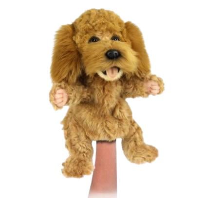 М'яка іграшка на руку Hansa серія Puppet Пудель 28х20 см