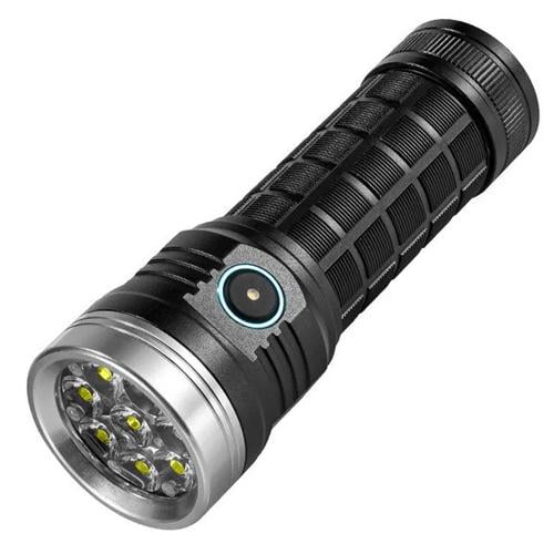 Фонарь ручной High Power FlashLight W5185-8XHP360 USB Черный (594062)