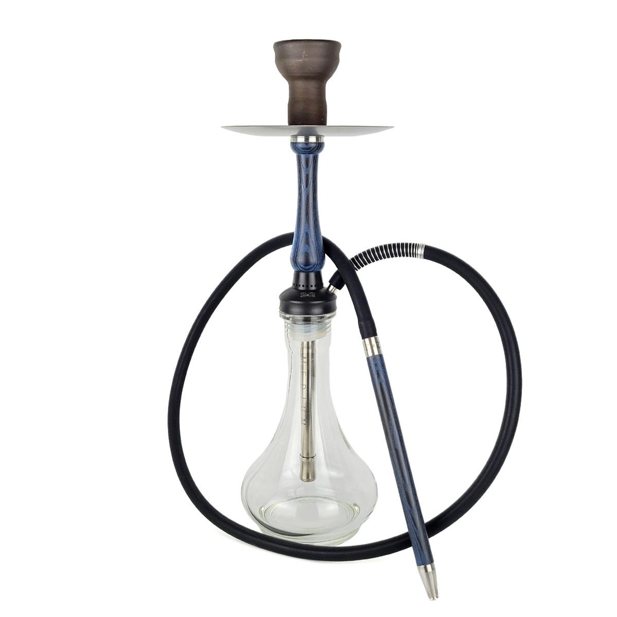 Кальян 2х2 Hookah Medium Blue Drop Clear - фото 1