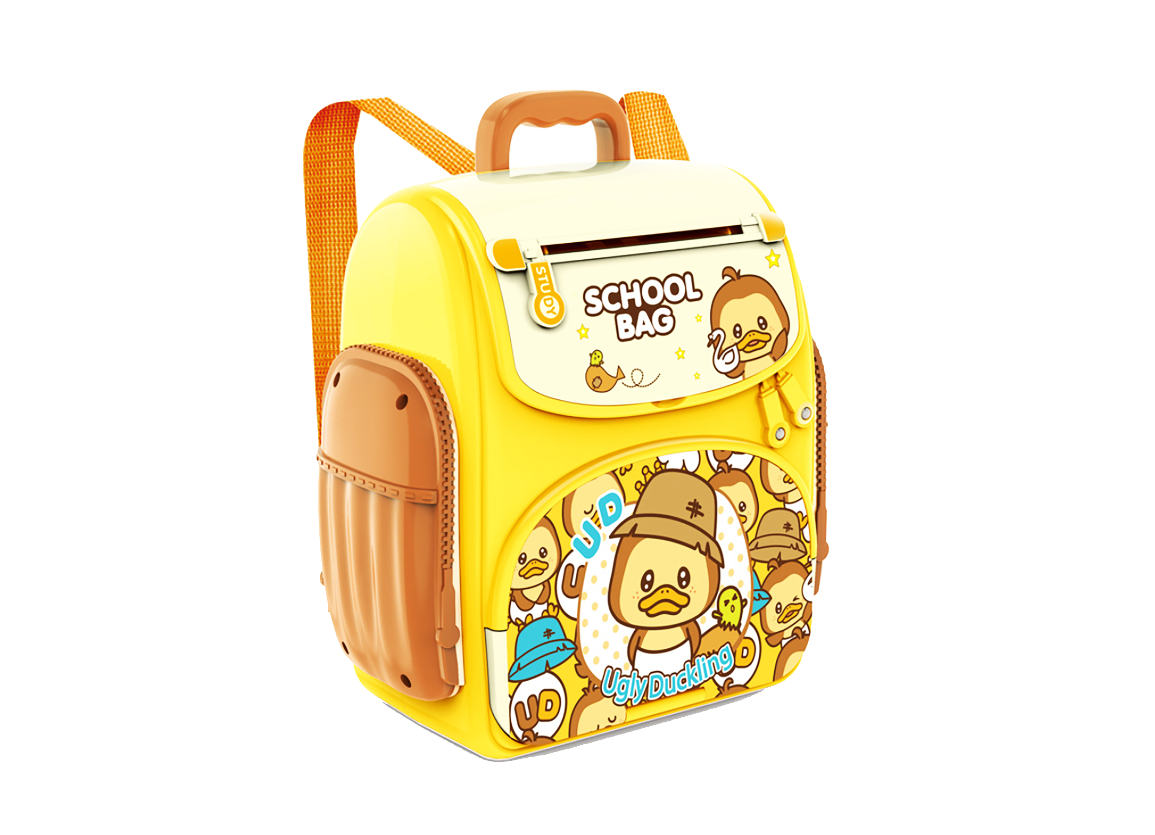 Детский электронный сейф-копилка SUNROZ Рюкзак Bambi WF-3008CX Ugly Duckling