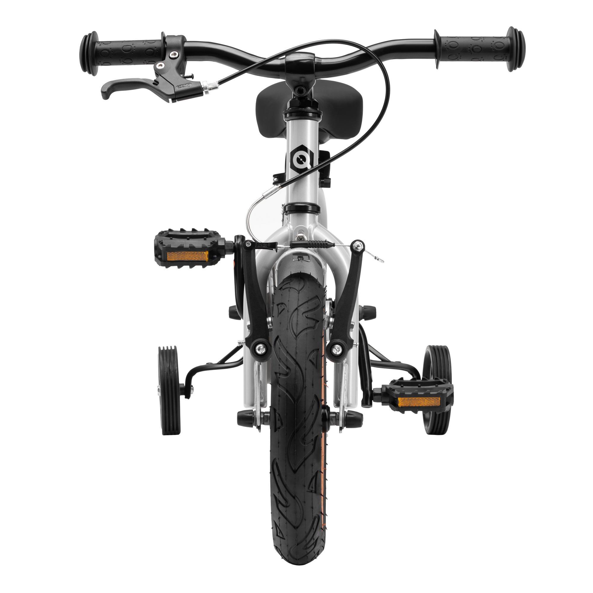 Детский велосипед Miqilong ST 12" Серебристый (28745623) - фото 5