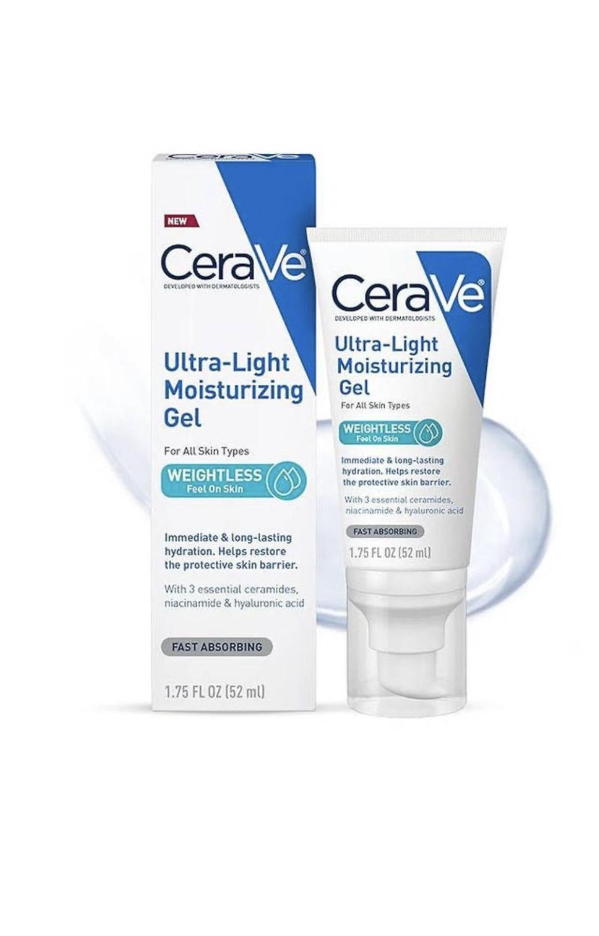 Гель для обличчя зволожувальний CeraVe з керамідами/ніацинамідом та гіалуроновою кислотою 52 мл (36946414)