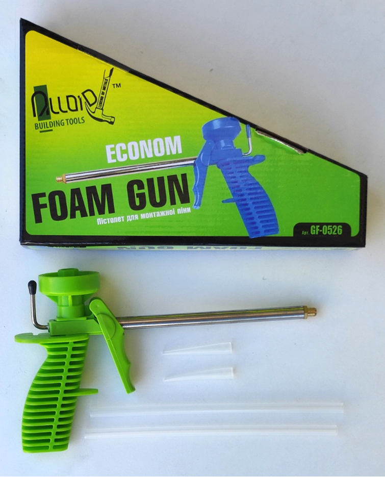 Пістолет для піни Alloid пластиковий корпус 250 мм (5959) - фото 2 Пістолет для піни Alloid пластиковий корпус 250 мм (5959) - фото 2