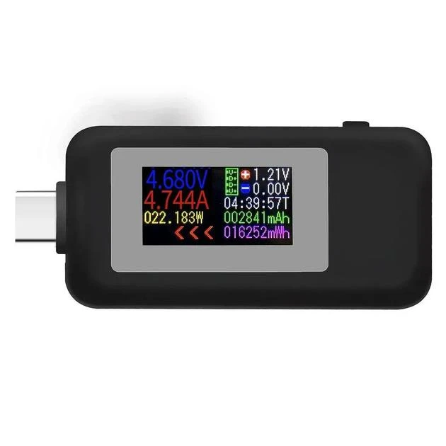 Тестер USB Keweisi KWS-1902C Type-C Чорний (2622920238)