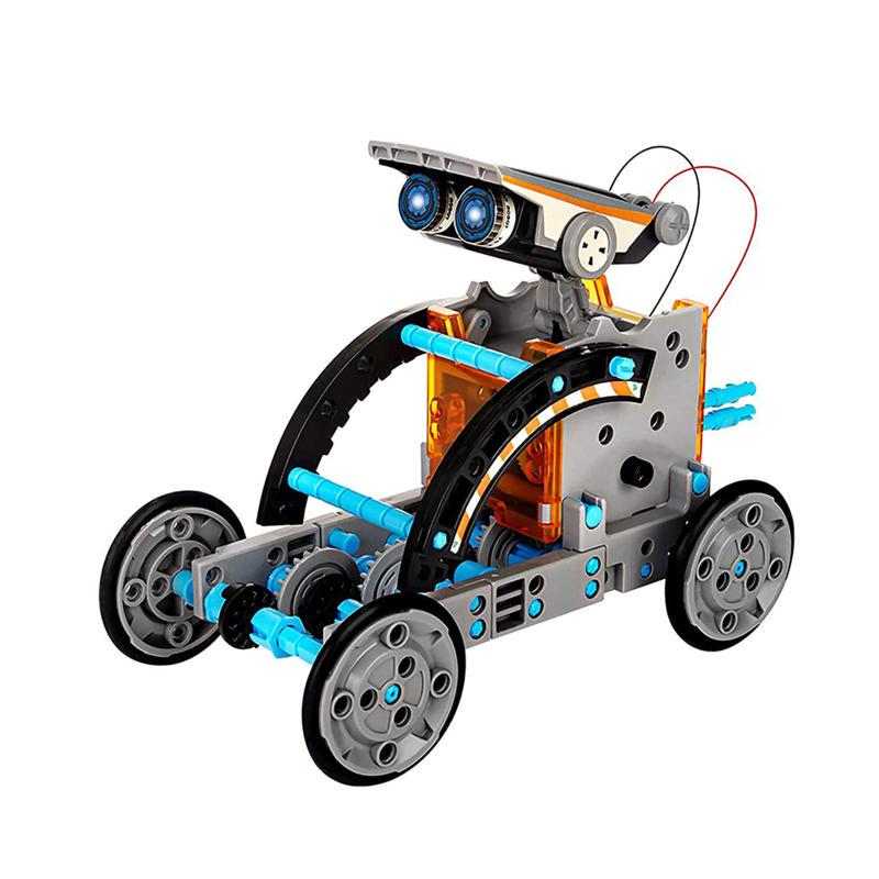 Конструктор Stem Робот науковий на сонячній батареї 12в1 (Кон2) - фото 1