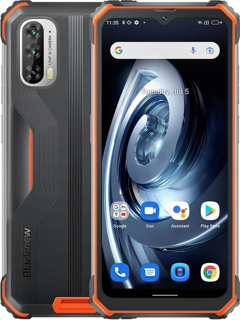 ᐉ Смартфон Blackview BV7100 6/128Gb NFC Orange • Купить в Киеве, Украине •  Лучшая цена в Эпицентр