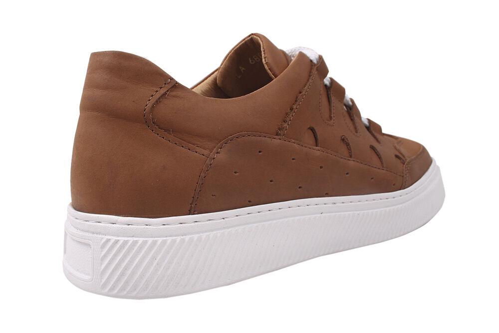 Кеды мужские Vadrus из кожи р. 44 Коричневый (245-20DTC) - фото 3 Кеды мужские Vadrus из кожи р. 44 Коричневый (245-20DTC) - фото 3