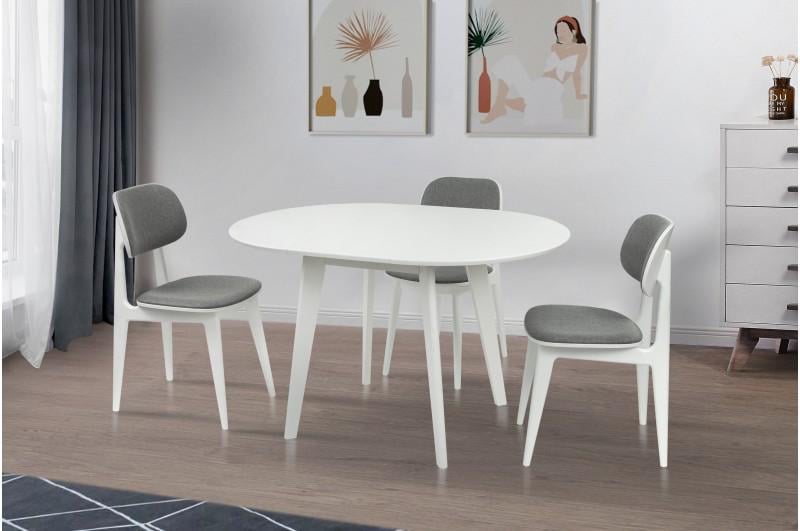 Обеденный стол Модерн Круглый Белый (33005676)