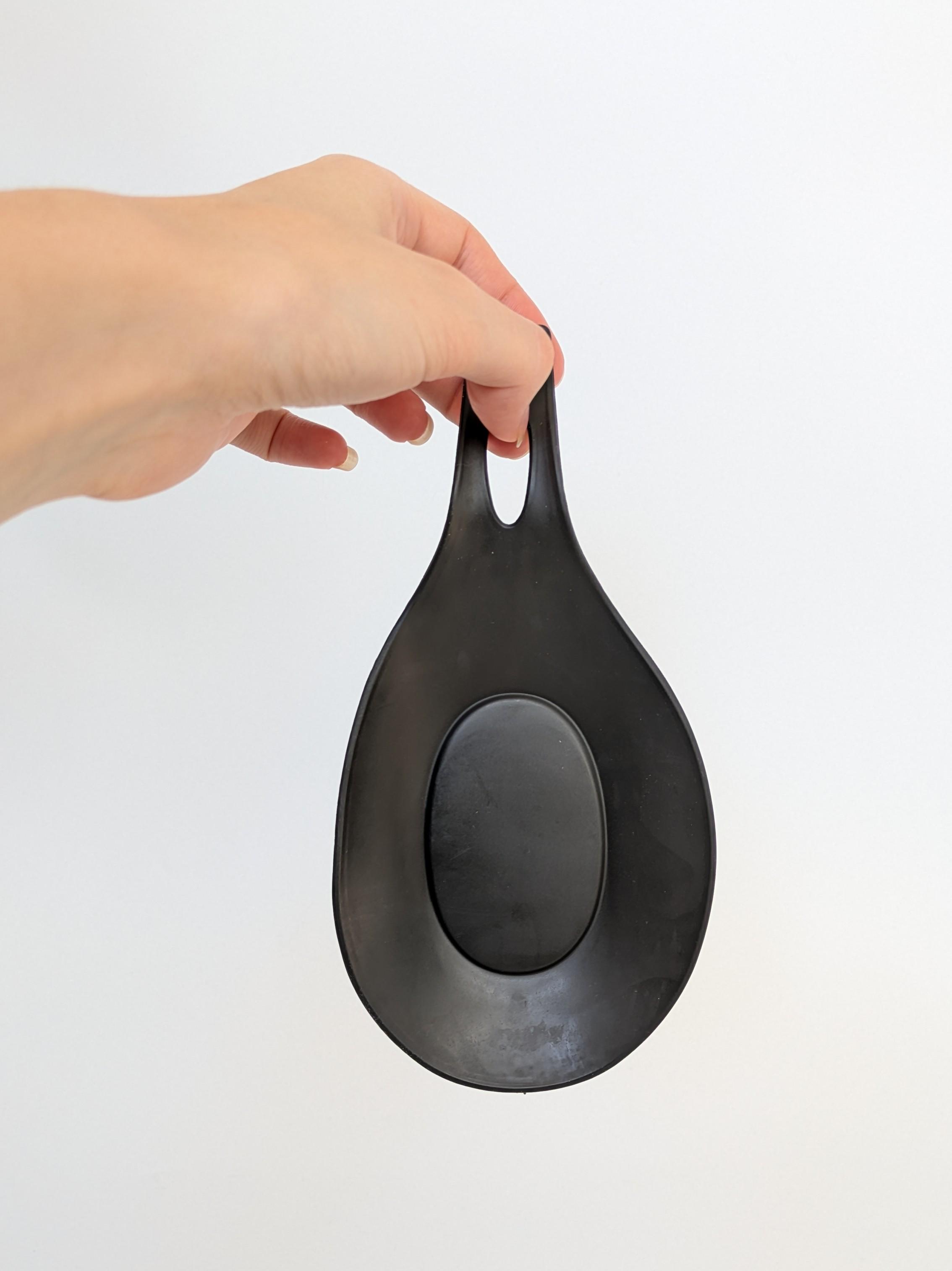 Подставка под ложку силиконовая Черный (1847) - фото 5