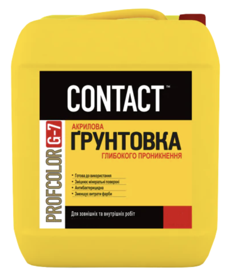 Ґрунтовка акрилова зміцнююча G-7 CONTACT 2 кг (2028273604)