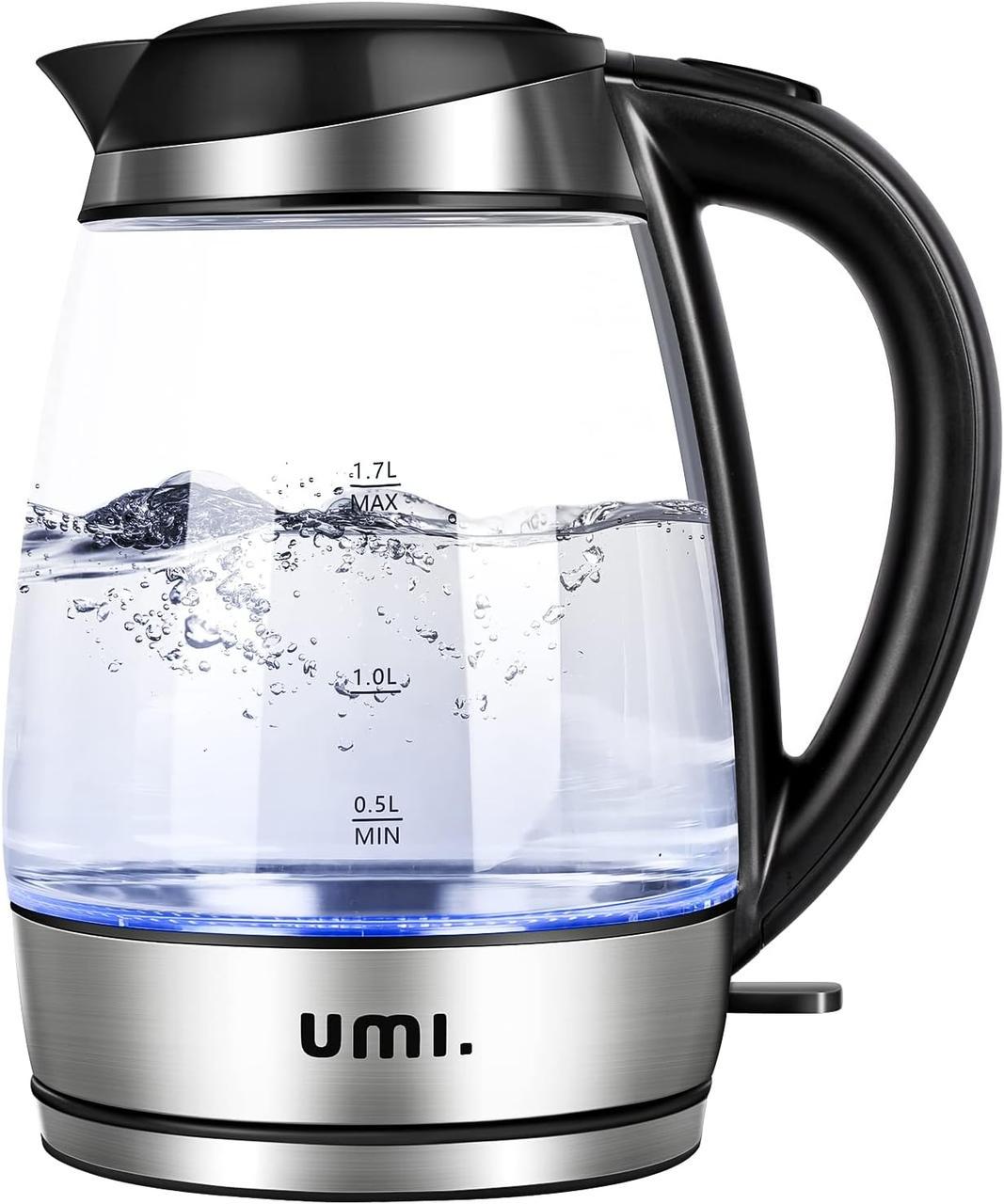 Электрочайник с подсветкой Umi 3000 Вт 1,7 л (1932754718)