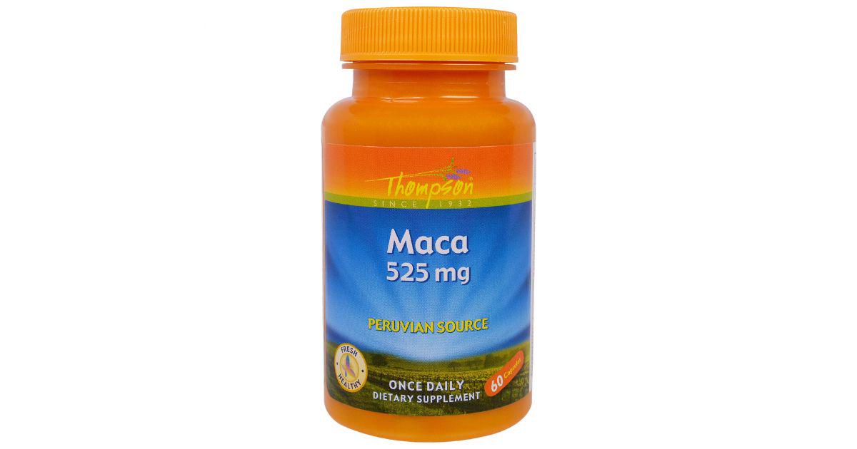 Мака Thompson Maca 525 мг 60 veg caps