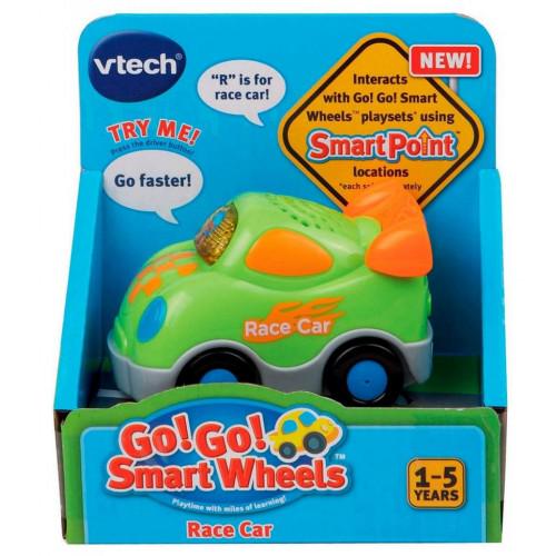 Развивающая игрушка VTech Бип-Бип Гоночная машинка со звуковыми эффектами (80-143826) - фото 2